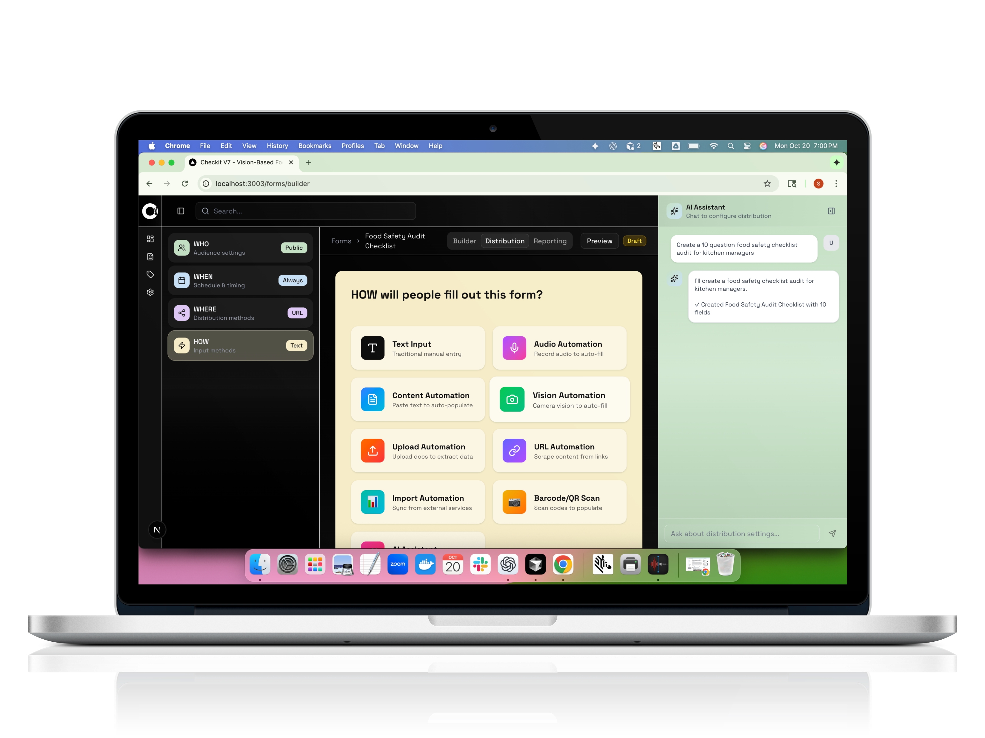 Enable frontline workers with voice and vision automation